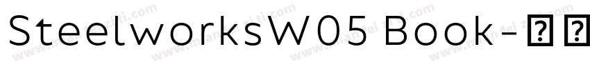 SteelworksW05 Book字体转换